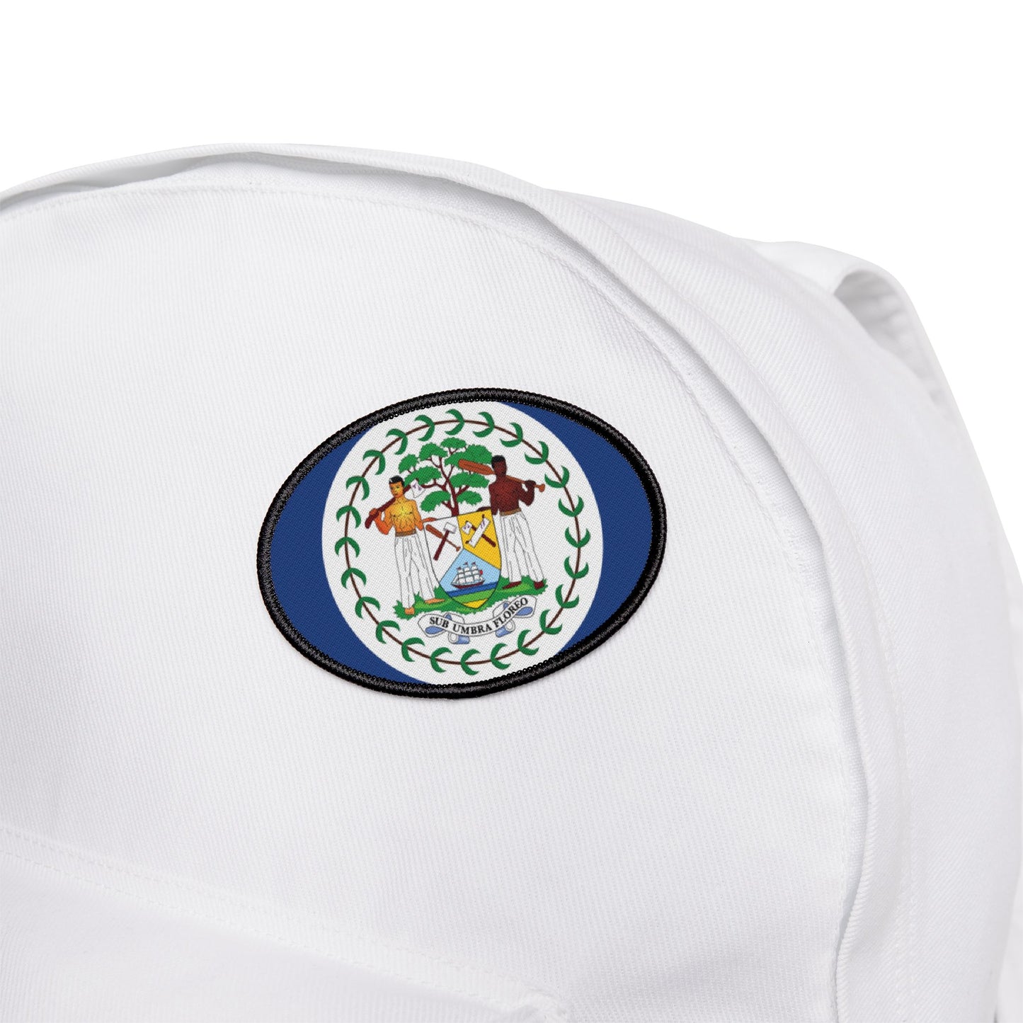 Flag Village Belize Flag Embroidery Iron-On Patches