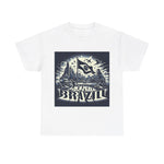 Flag Village Brazil Sporting Flag T-SHIRT Heavy Cotton Tee BRA0016