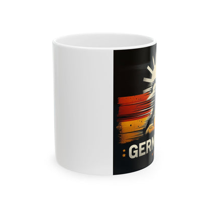 Flag Village Germany Sporting Flag Ceramic Coffee Mug 11oz FV-MG0008