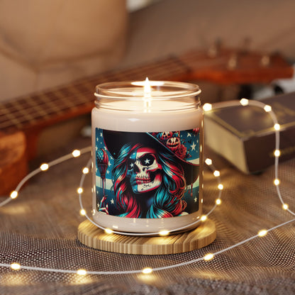 Flag Village Halloween Pretty Witch Scented Soy Candle, 9oz HW0017