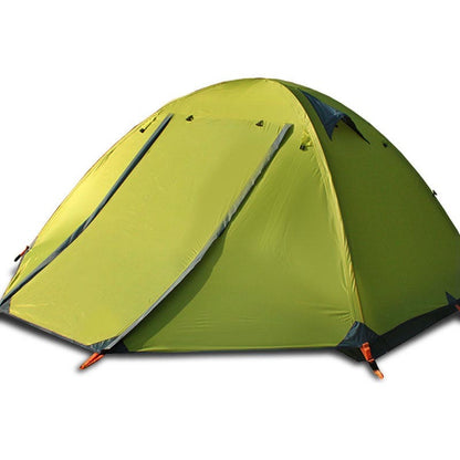 Flag Village Triple Double Double Double Door Aluminum Pole Camping Tent