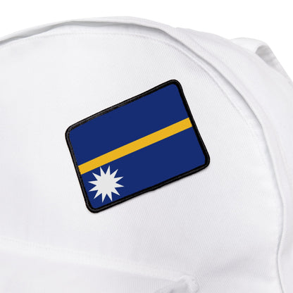 Flag Village Nauru Flag Embroidery Iron-On Patches