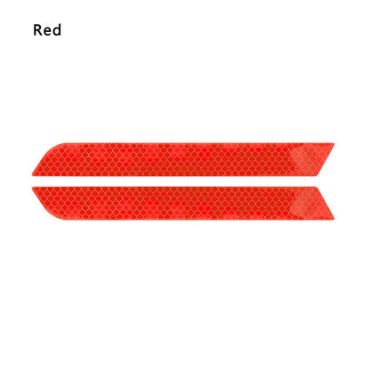 Flag Village Auto Tools Body Reflective Sticker Car Rear Bumper Reflective Film