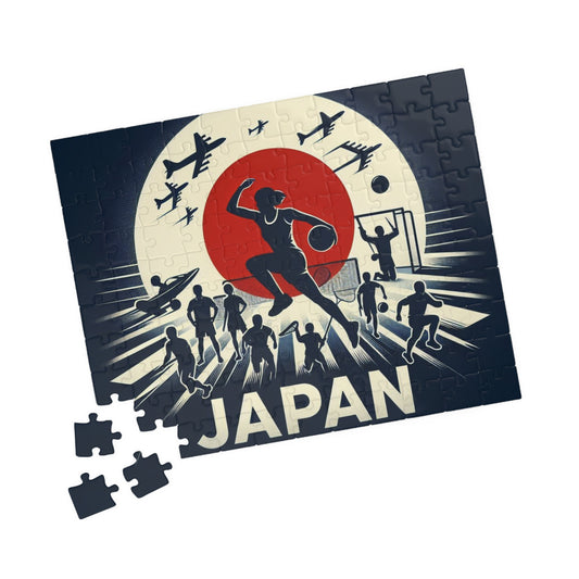 Flag Village Japan Sporting Flag Puzzle (110, 252, 520, 1014-piece) JPN0004