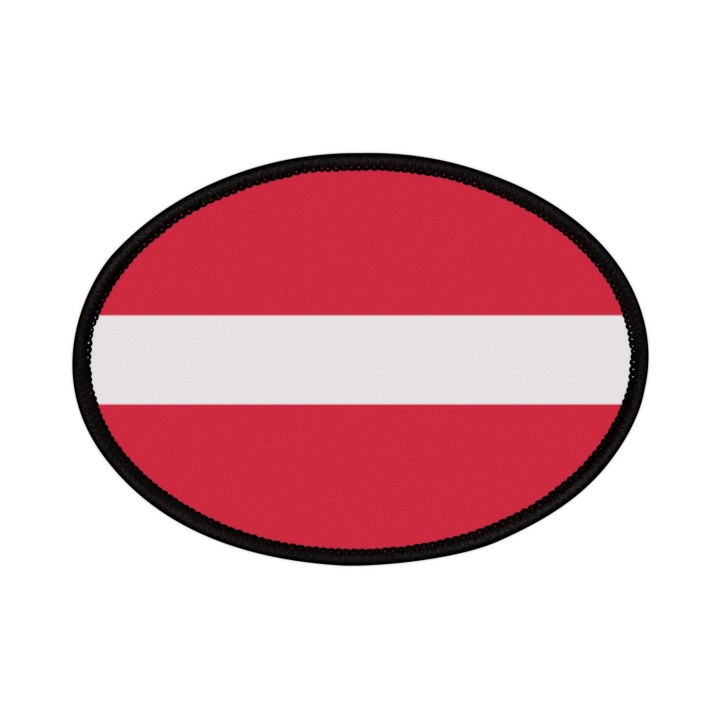 Flag Village Latvia Flag Embroidery Iron-On Patches