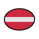 Flag Village Latvia Flag Embroidery Iron-On Patches