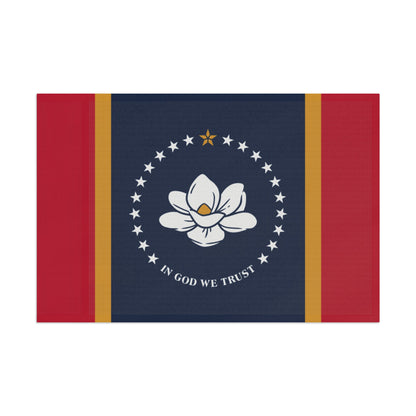 Flag Village USA Mississippi State Flag 18" x 12" / 36" x 24" / 60" x 36"