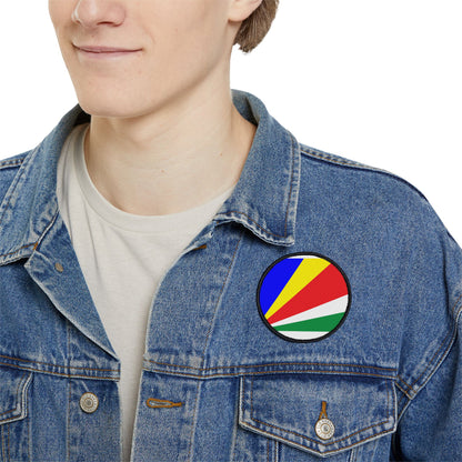 Flag Village Seychelles Flag Embroidery Iron-On Patches