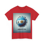 Flag Village Argentina Sporting Flag T-SHIRT Heavy Cotton Tee ARG0003