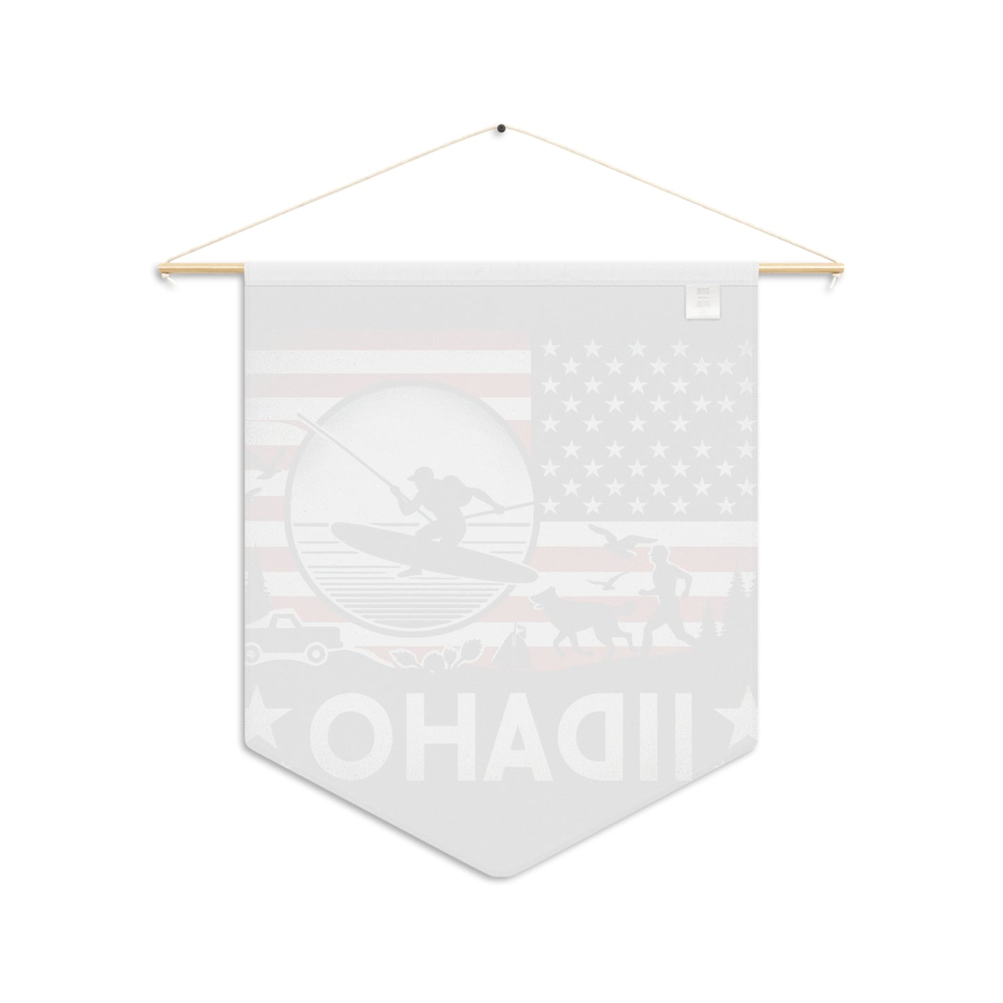 Flag Village Idaho State Flag Pennant Sporting Home Wall decoration ID0002