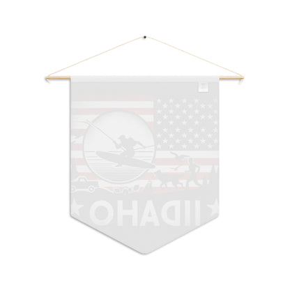 Flag Village Idaho State Flag Pennant Sporting Home Wall decoration ID0002