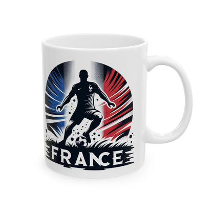 Flag Village France Sporting Flag Ceramic Coffee Mug 11oz FV-MG0016