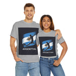 Flag Village Argentina Sporting Flag T-SHIRT Heavy Cotton Tee ARG0003