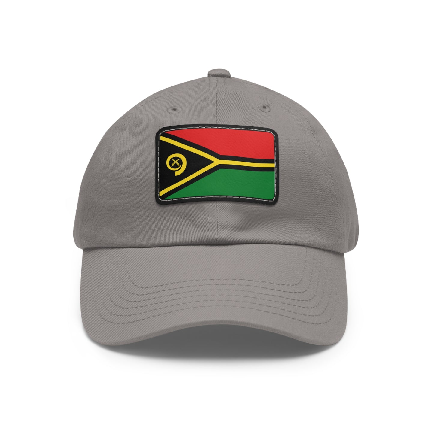 Flag Village Vanuatu Flag Hat Cap with Leather Patch