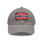 Flag Village Norway Flag Hat Cap with Leather Patch