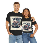 Flag Village USA Vintage Car Flag T-SHIRT Heavy Cotton Tee USA0019