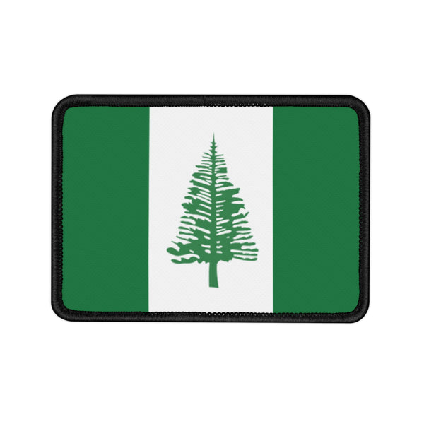 Flag Village Norfolk Island Flag Embroidered Iron-On Patch
