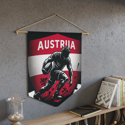 Flag Village Austria Flag Pennant Sporting Home Wall decoration AUT0001