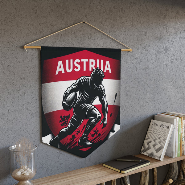Flag Village Austria Flag Pennant Sporting Home Wall decoration AUT0001