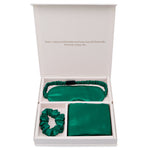 Flag Village Silk Eye Mask Pillowcase Head Flower Gift Box