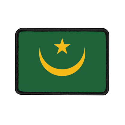 Flag Village Mauritania Flag Embroidery Iron-On Patches