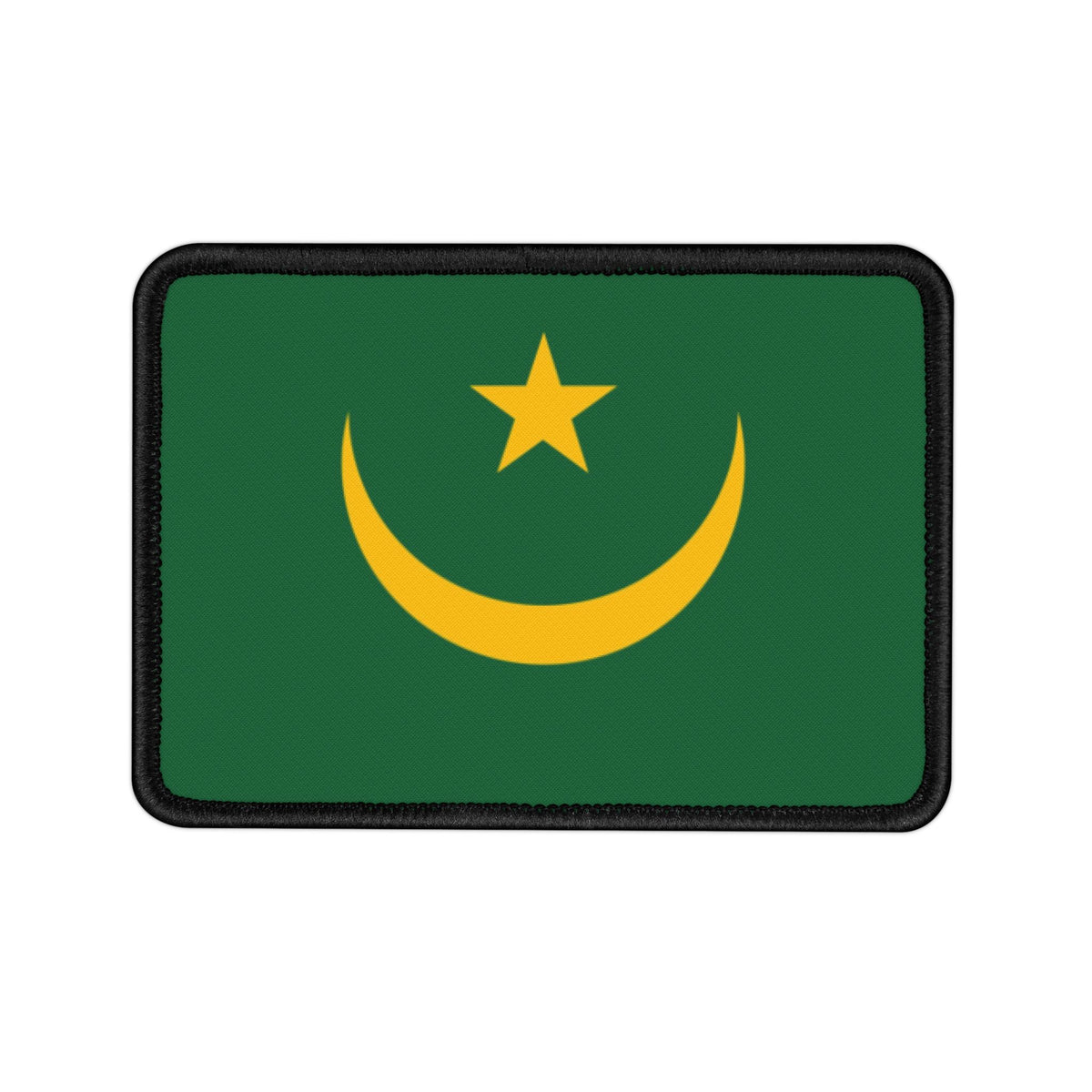 Flag Village Mauritania Flag Embroidery Iron-On Patches