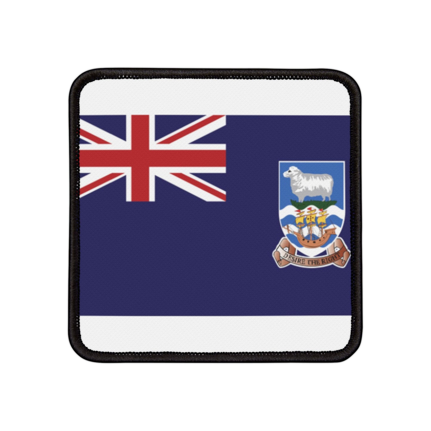 Flag Village Falkland Islands Flag Embroidery Iron-On Patches