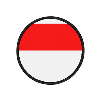 Flag Village Indonesia Flag Embroidery Iron-On Patches