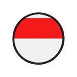 Flag Village Indonesia Flag Embroidery Iron-On Patches