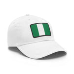 Flag Village Nigeria Flag Hat Cap with Leather Patch