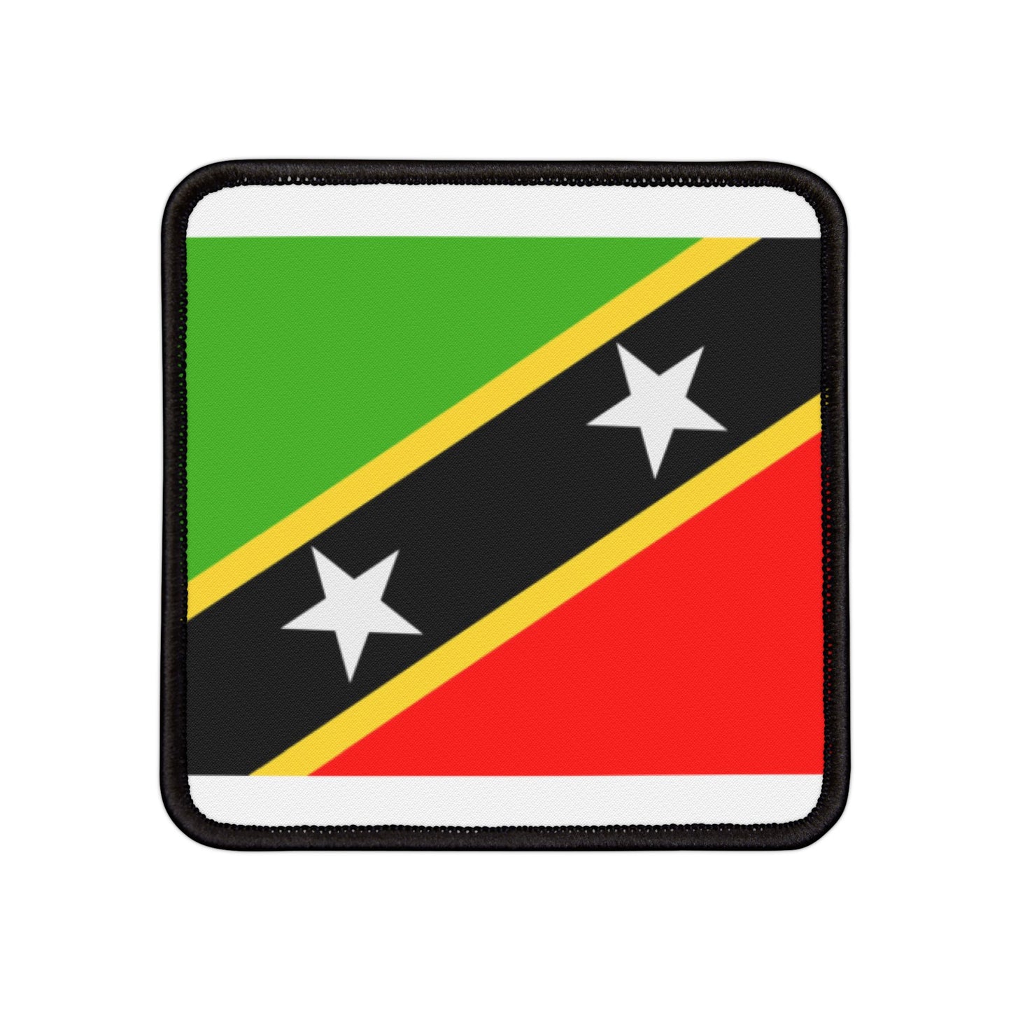 Flag Village Saint Kitts And Nevis Flag Embroidery Iron-On Patches