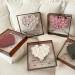 Flag Village Transparent Acrylic Flower Box Eternal Flower Love CD Valentine's Day Gift