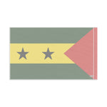 Flag Village Sao Tome And Principe 18" x 12" / 36" x 24" / 60" x 36"
