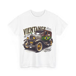 Flag Village Brazil Vintage Car Flag T-SHIRT Heavy Cotton Tee BRA0016