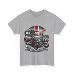 Flag Village UK Vintage Car Flag T-SHIRT Heavy Cotton Tee UK0014