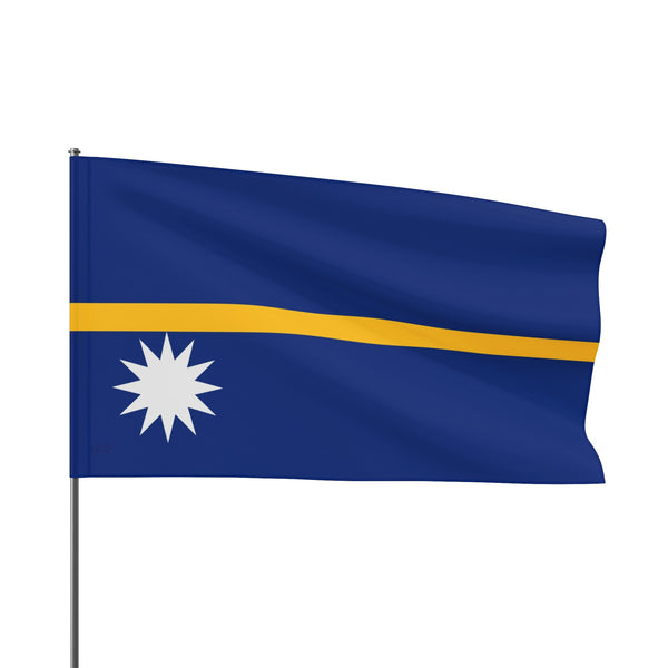 Flag Village Nauru Flag 18" x 12" / 36" x 24" / 60" x 36"