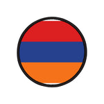 Flag Village Armenia Flag Embroidery Iron-On Patches