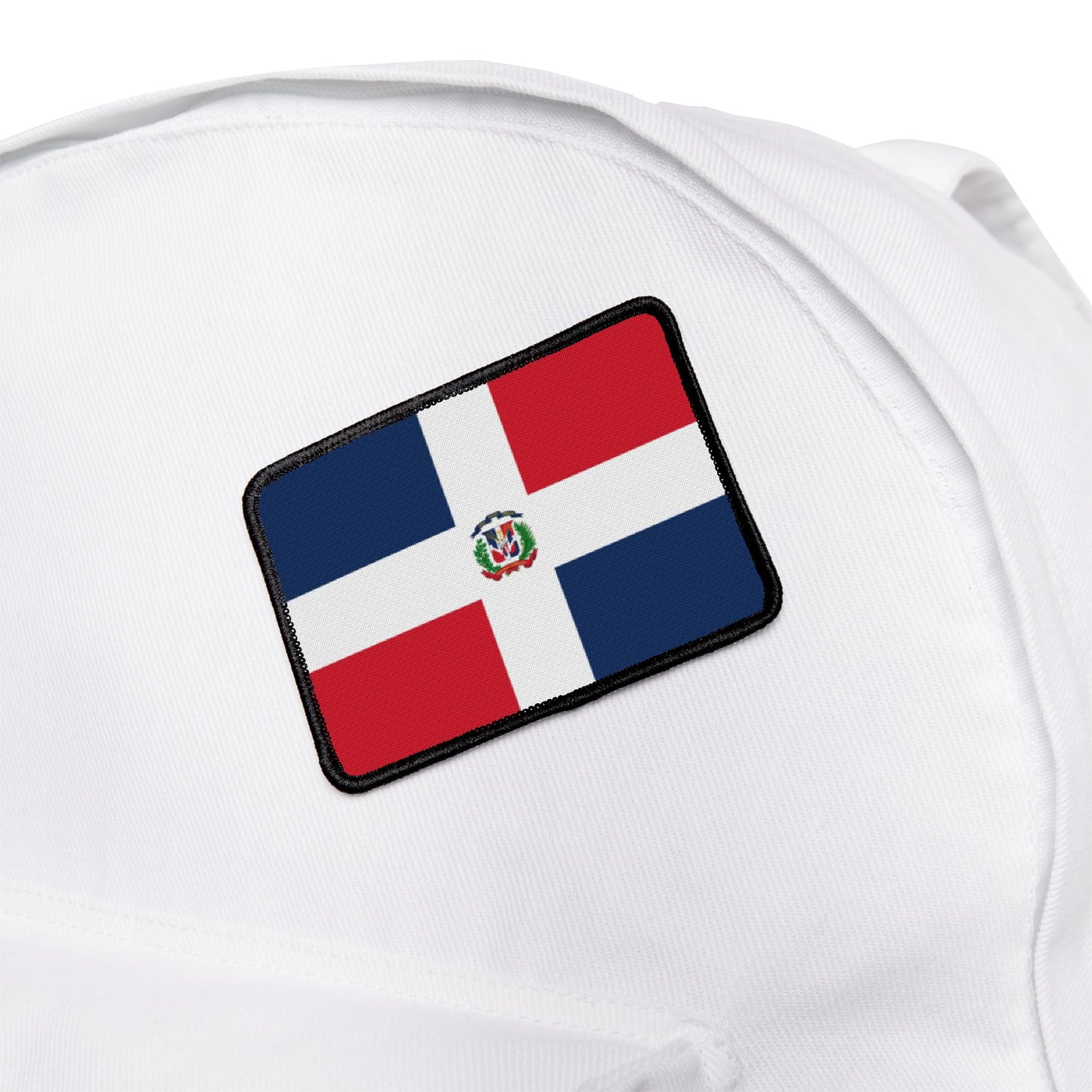 Flag Village Dominican Republic Flag Embroidery Iron-On Patches