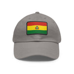 Flag Village Bolivia Flag Hat Cap with Leather Patch