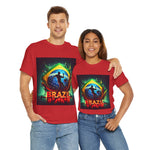 Flag Village Brazil Sporting Flag T-SHIRT Heavy Cotton Tee BRA0007