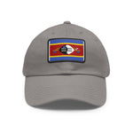 Flag Village Eswatini Flag Hat Cap with Leather Patch