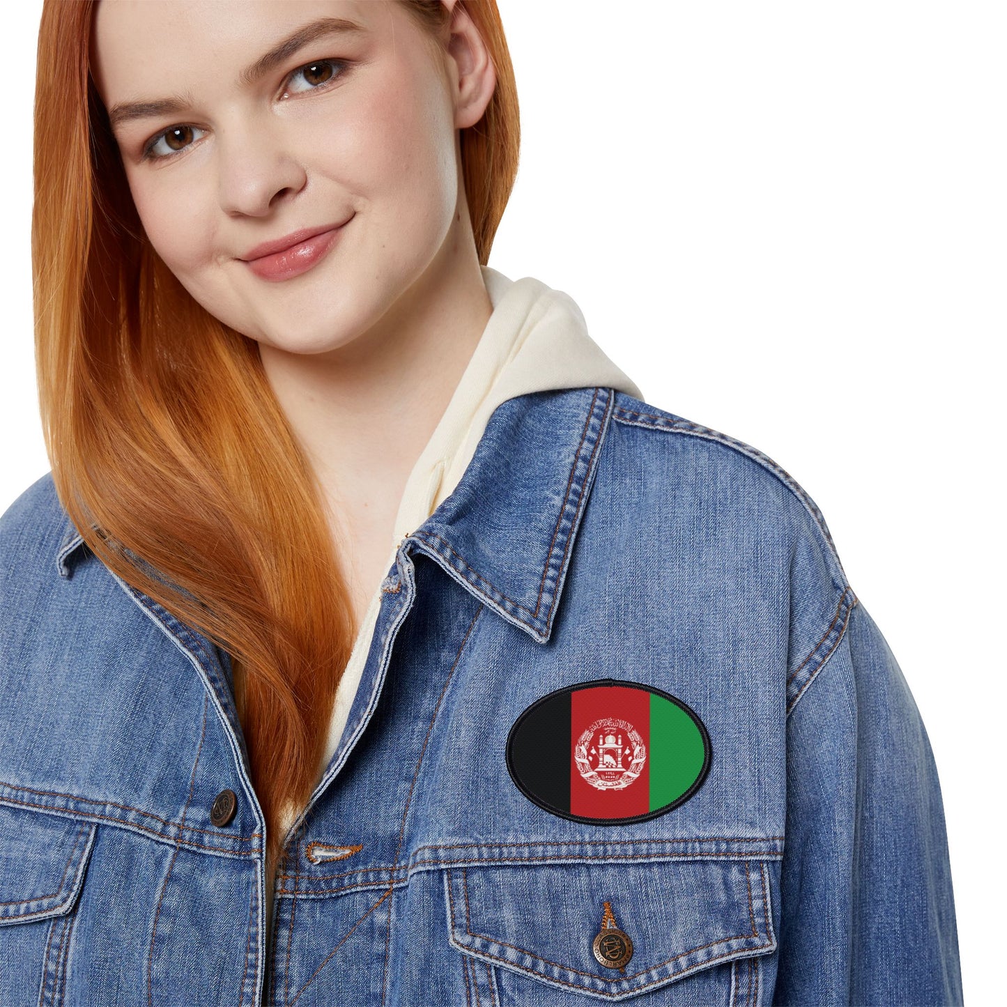 Flag Village Afghanistan Embroidery Iron-On Patches