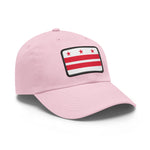 Flag Village USA District of Columbia State Flag Hat Cap with Leather Patch