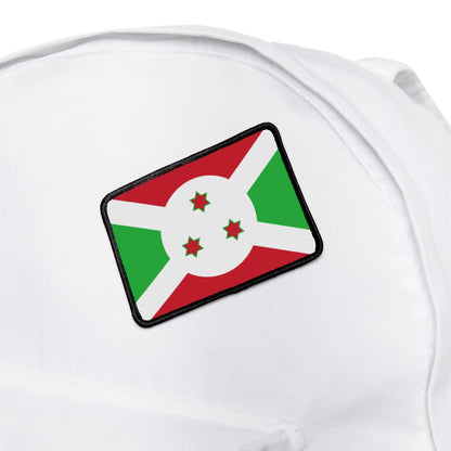 Flag Village Burundi Flag Embroidery Iron-On Patches