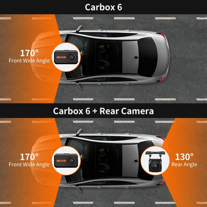 Flag Village Auto Tools Dash Cam Front And Rear Car Camera Dual Dashcam 1080P FHD