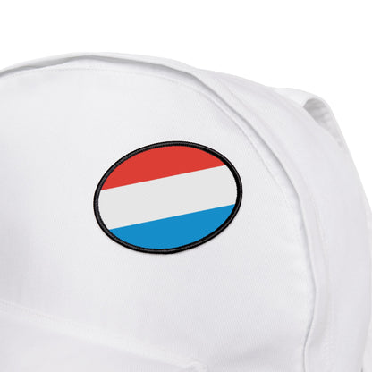 Flag Village Luxembourg Flag Embroidery Iron-On Patches