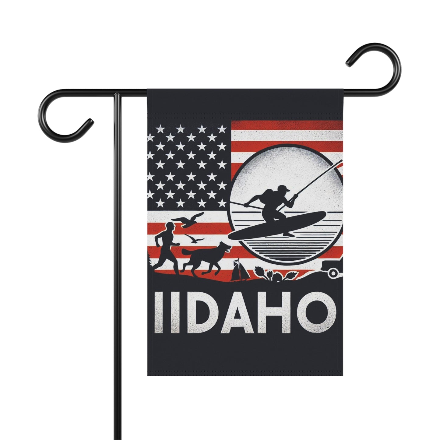 Flag Village Idaho State Flag Sporting Garden & House Banner ID0002