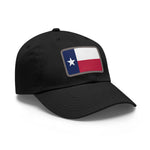 Flag Village USA Texas State Flag Hat Cap with Leather Patch