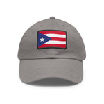Flag Village Puerto Rico Flag Hat Cap with Leather Patch