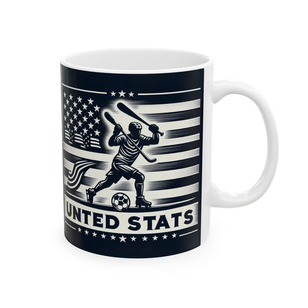 Flag Village United States Sporting Flag Coffee Mug 11oz